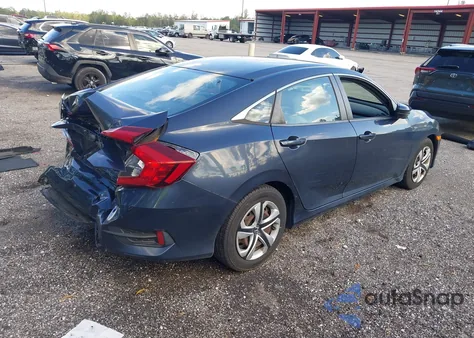 2018 Honda Civic Lx z USA, uszkodzony, nr VIN 2HGFC2F50JH579635